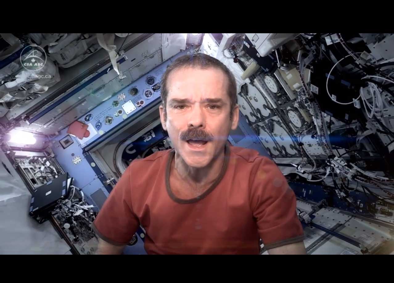 Epic 'Space Oddity' Music Video by Astronaut Chris Hadfield Goes Offline Today: Watch It Here